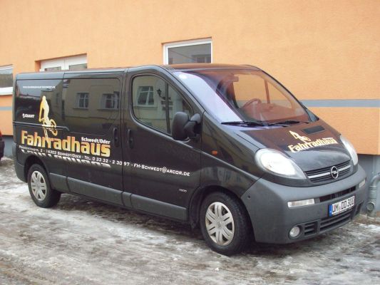 Fahrzeugbeschriftung